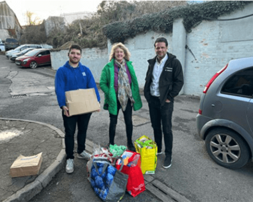 Gas safe food bank donation